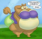 Fat sandy cheeks ♥ Sandy Cheeks: Model by TubbyToon on Devia